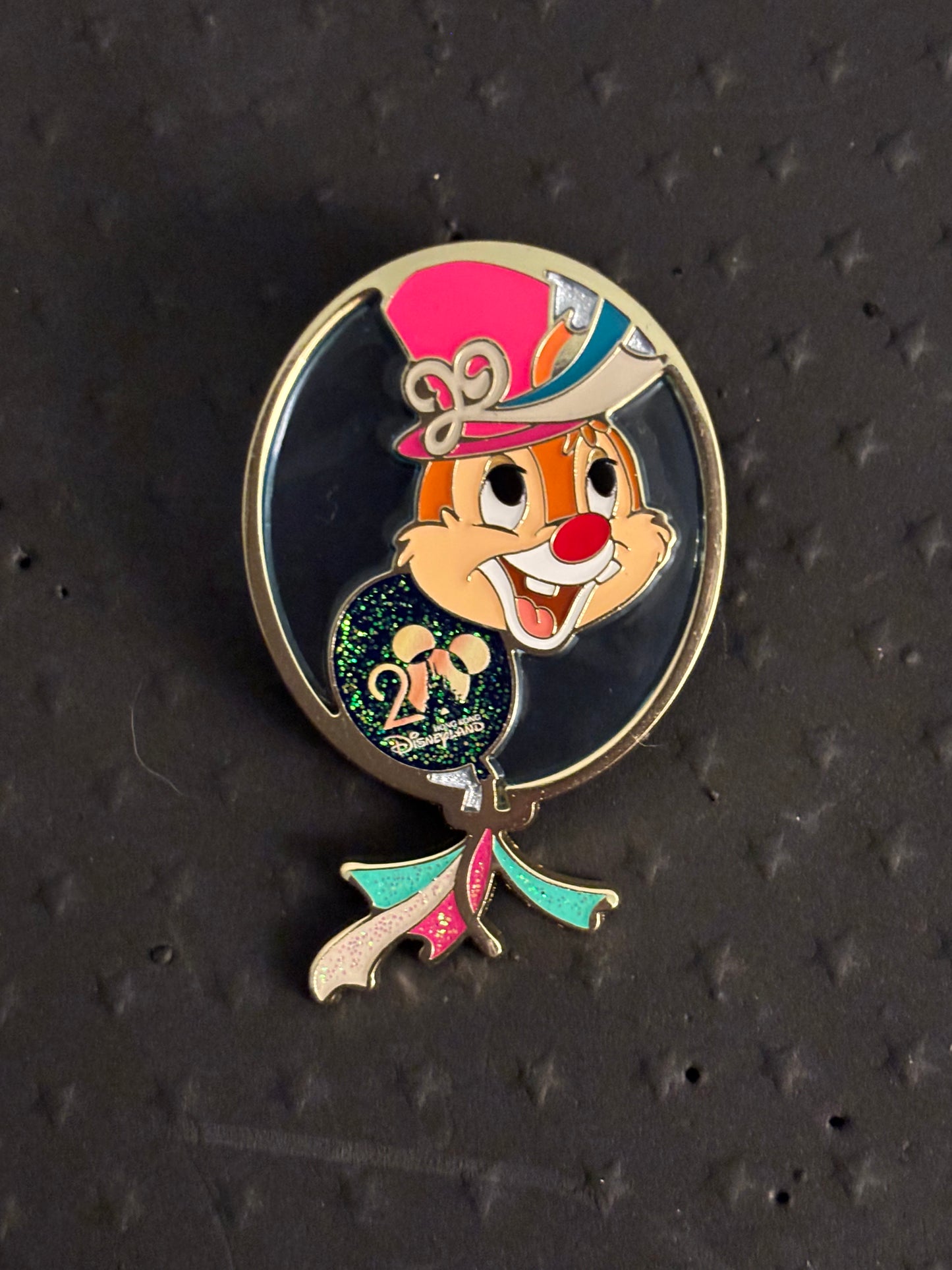Dale Balloon HKDL 20th Anniversary mystery box pin
