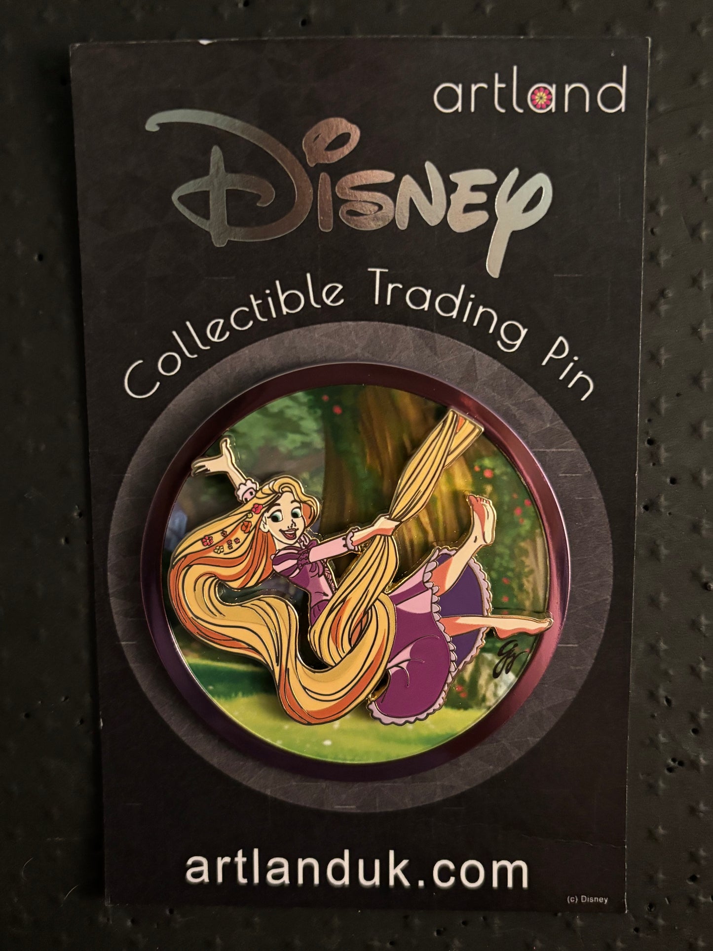 Rapunzel Swing Series Artland pin