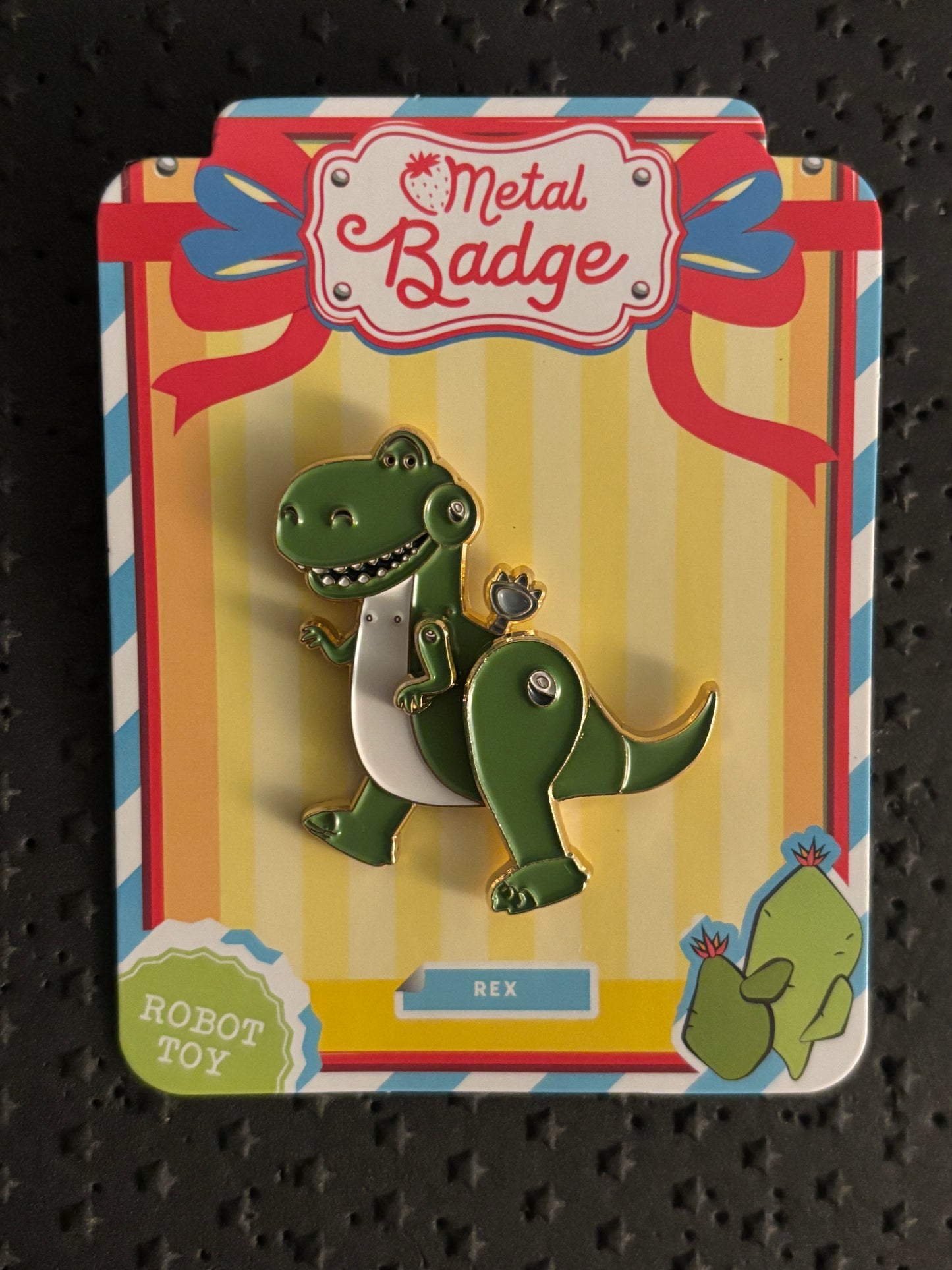 Rex Toy Story Miniso pin
