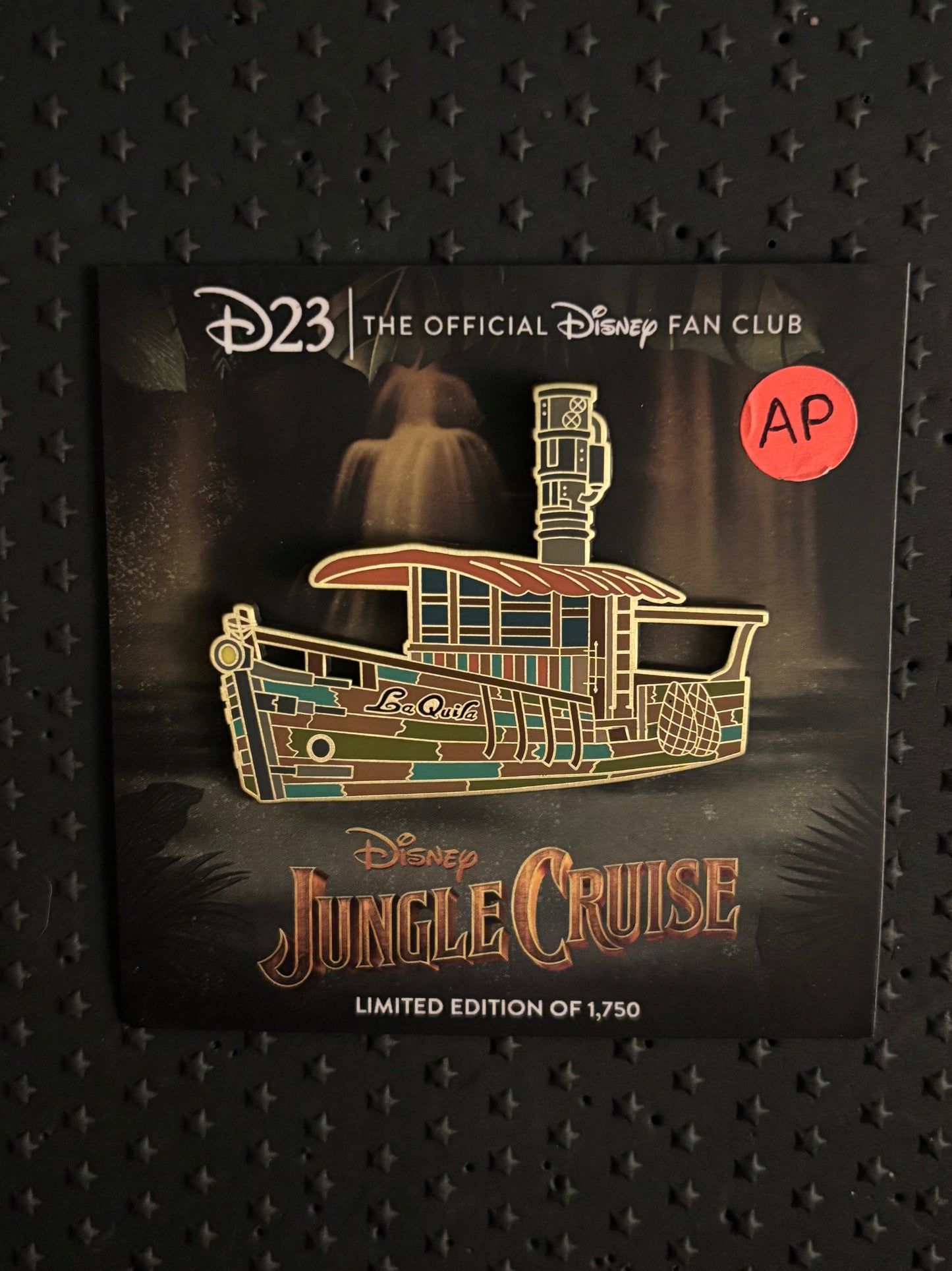 Jungle Cruise D23 Artist Proof pin