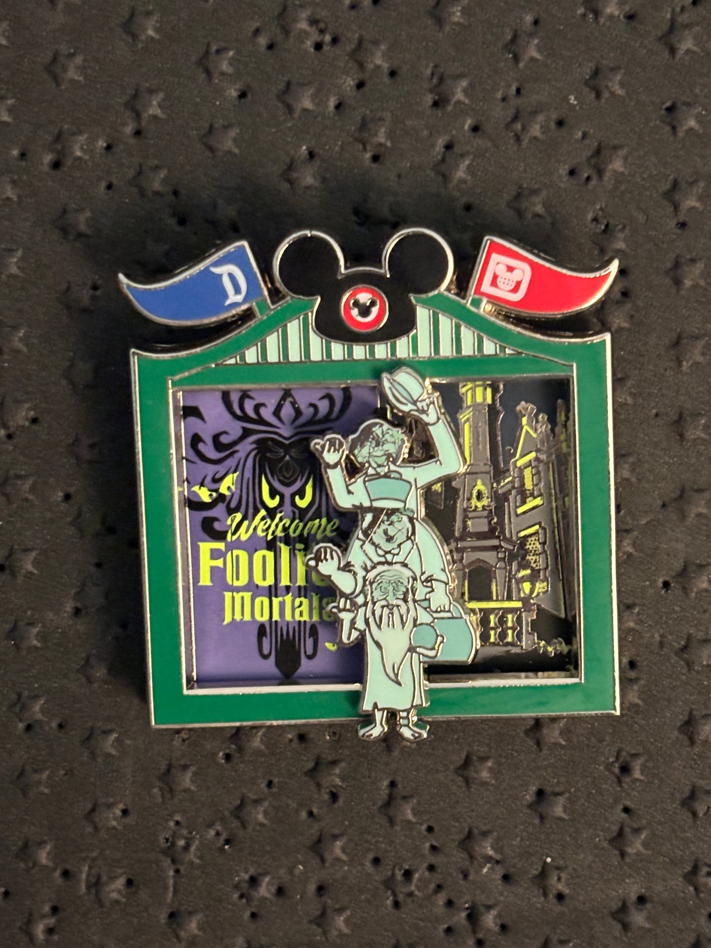 Haunted Mansion Bicoastal Adventure pin