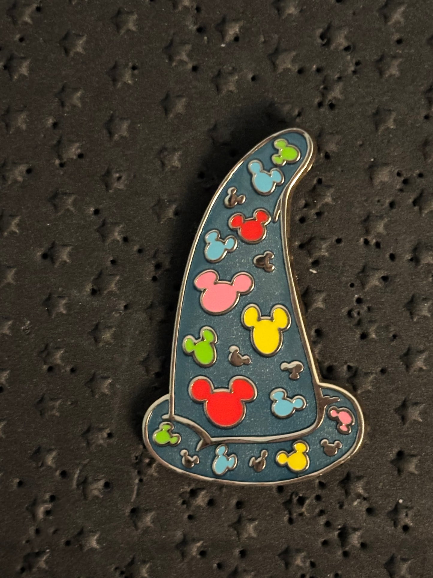 Mickey heads Sorcerer Hat WDI mystery pin