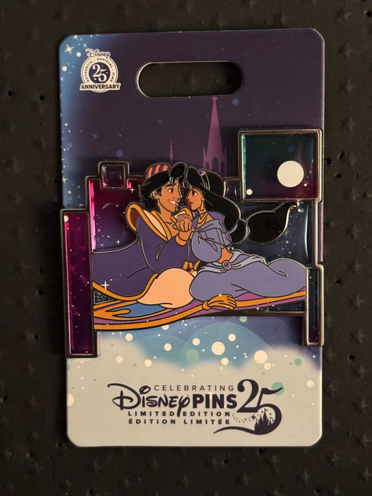 Aladdin & Jasmine The Most Magical Place on Earth pin