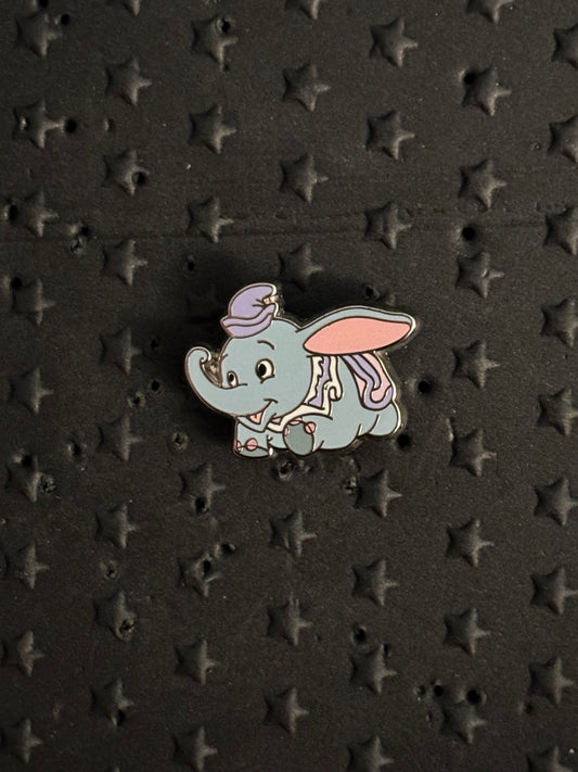 Tiny Kingdom Series 1 Purple Dumbo the Flying Elephant pin