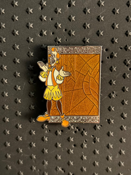 Lumiere human reveal/conceal mystery pin