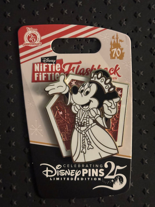 Minnie Mouse Flashback Fantasyland pin