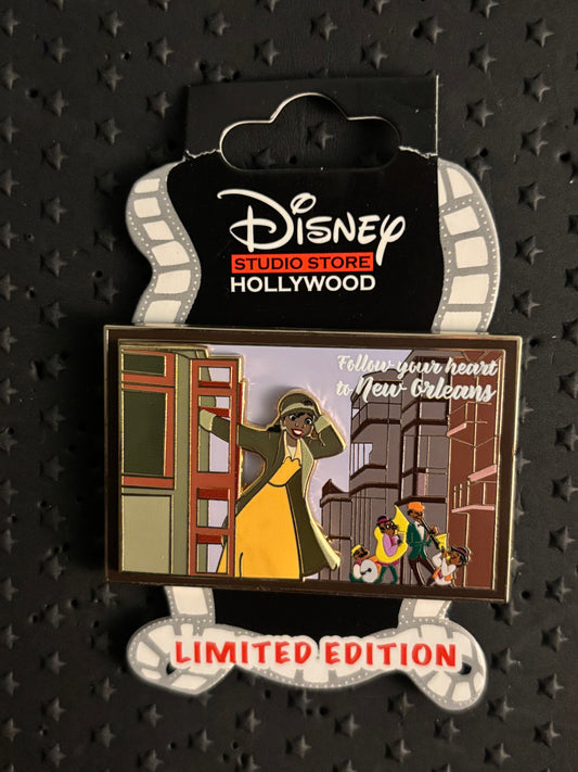 Tiana New Orleans Postcard DSSH pin