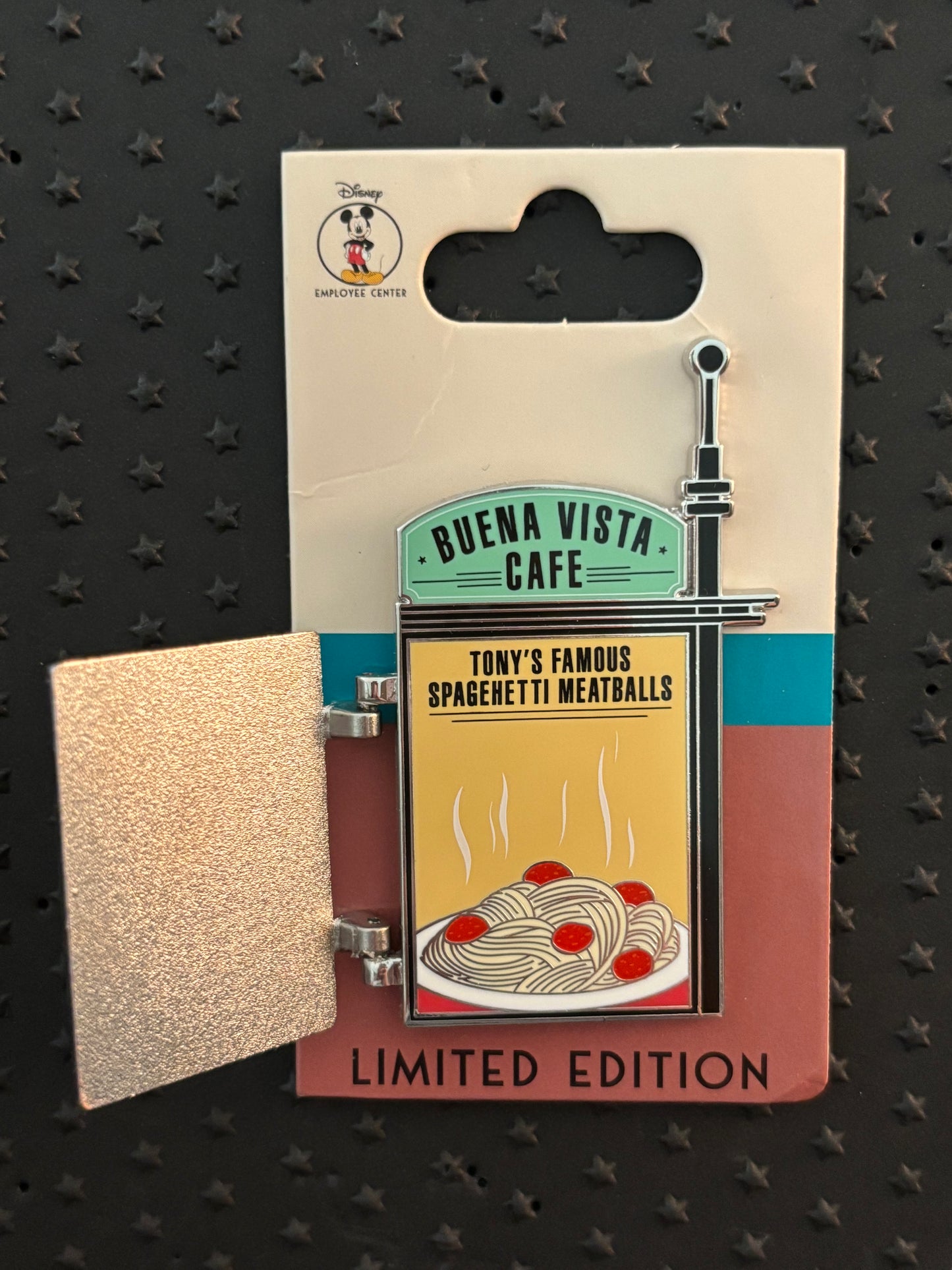 Lady & the Tramp Buena Vista Cafe DEC pin