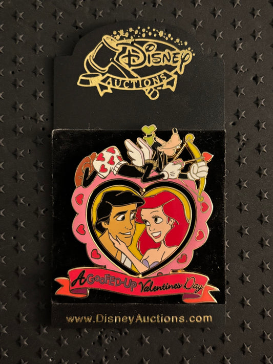 Ariel & Prince Eric - A Goofed-Up Valentines Day Auctions pin