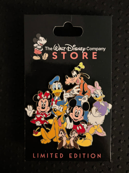 Mickey & Friends Cluster TWDC/DEC pin