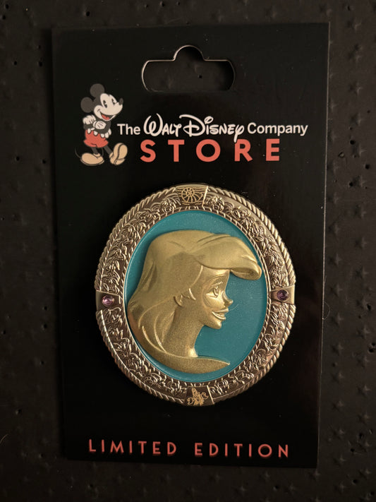 Ariel Princess Cameo TWDC pin