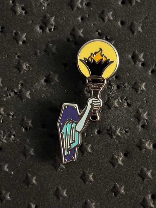 Tiny Kingdom WDI Haunted Mansion Wall Torch pin