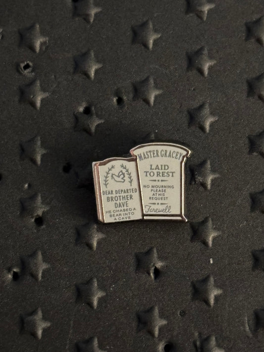 Tiny Kingdom Series 4 Haunted Mansion Tombstones pin