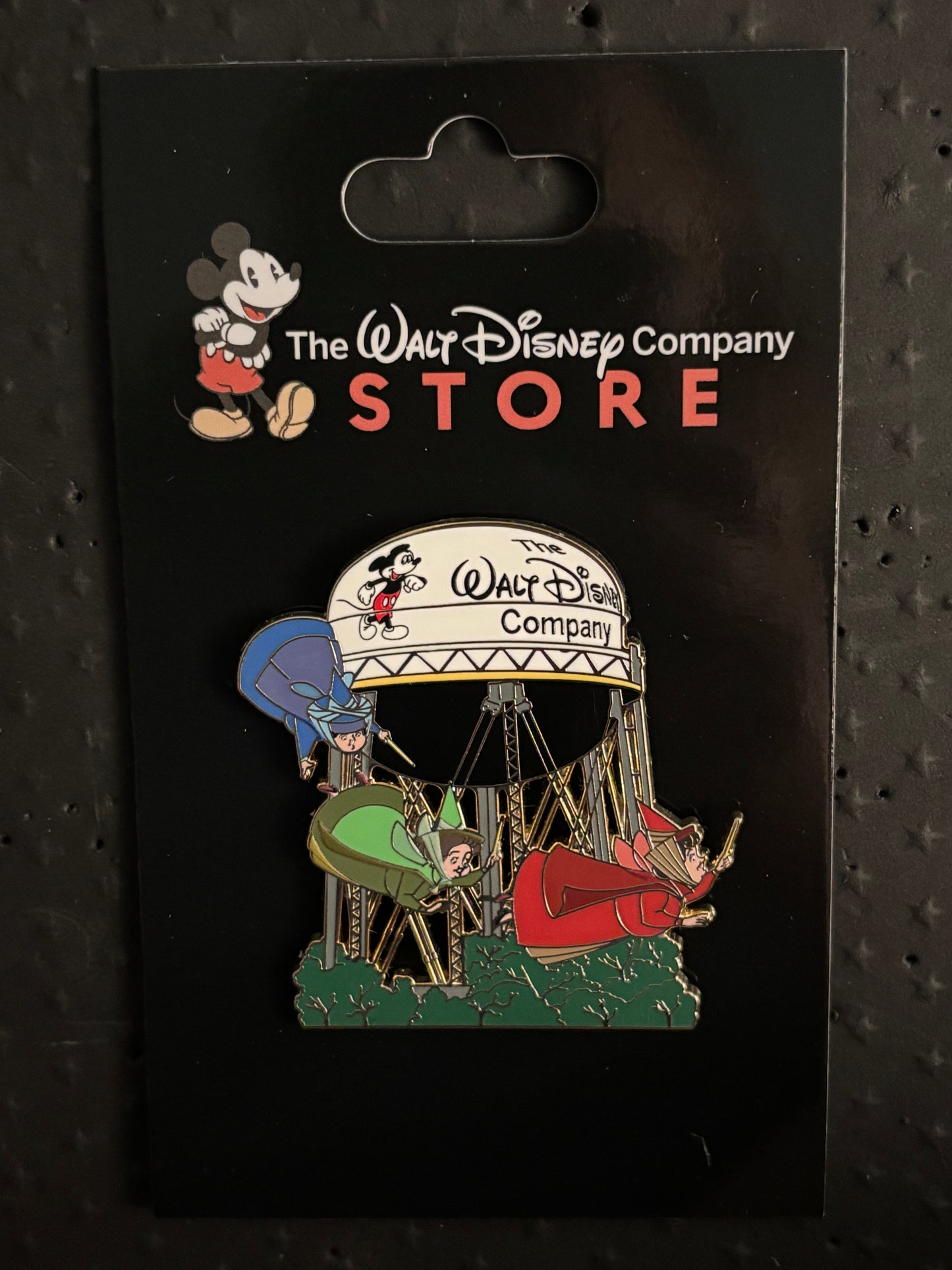Three Fairies Water Tower TWDC pin