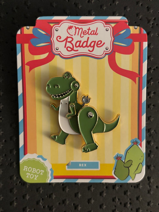 Rex Toy Story Miniso pin