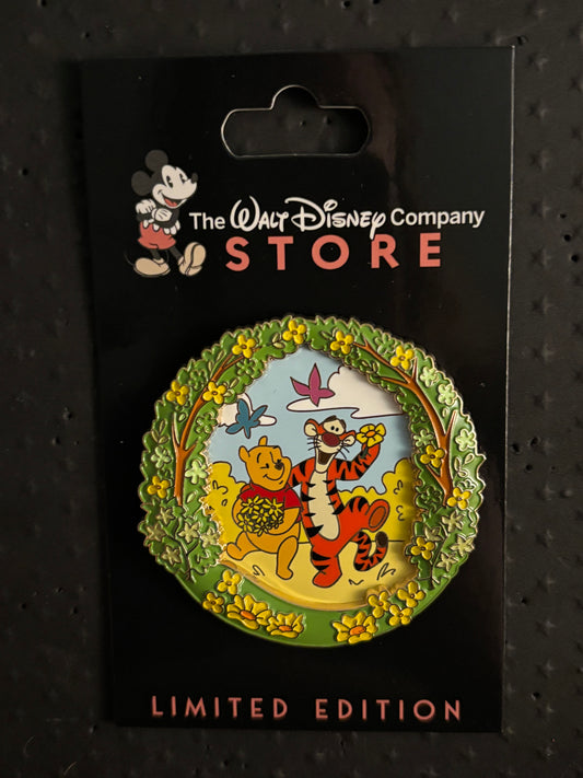 Winnie the Pooh & Tigger Seasons of Friendship TWDC pin