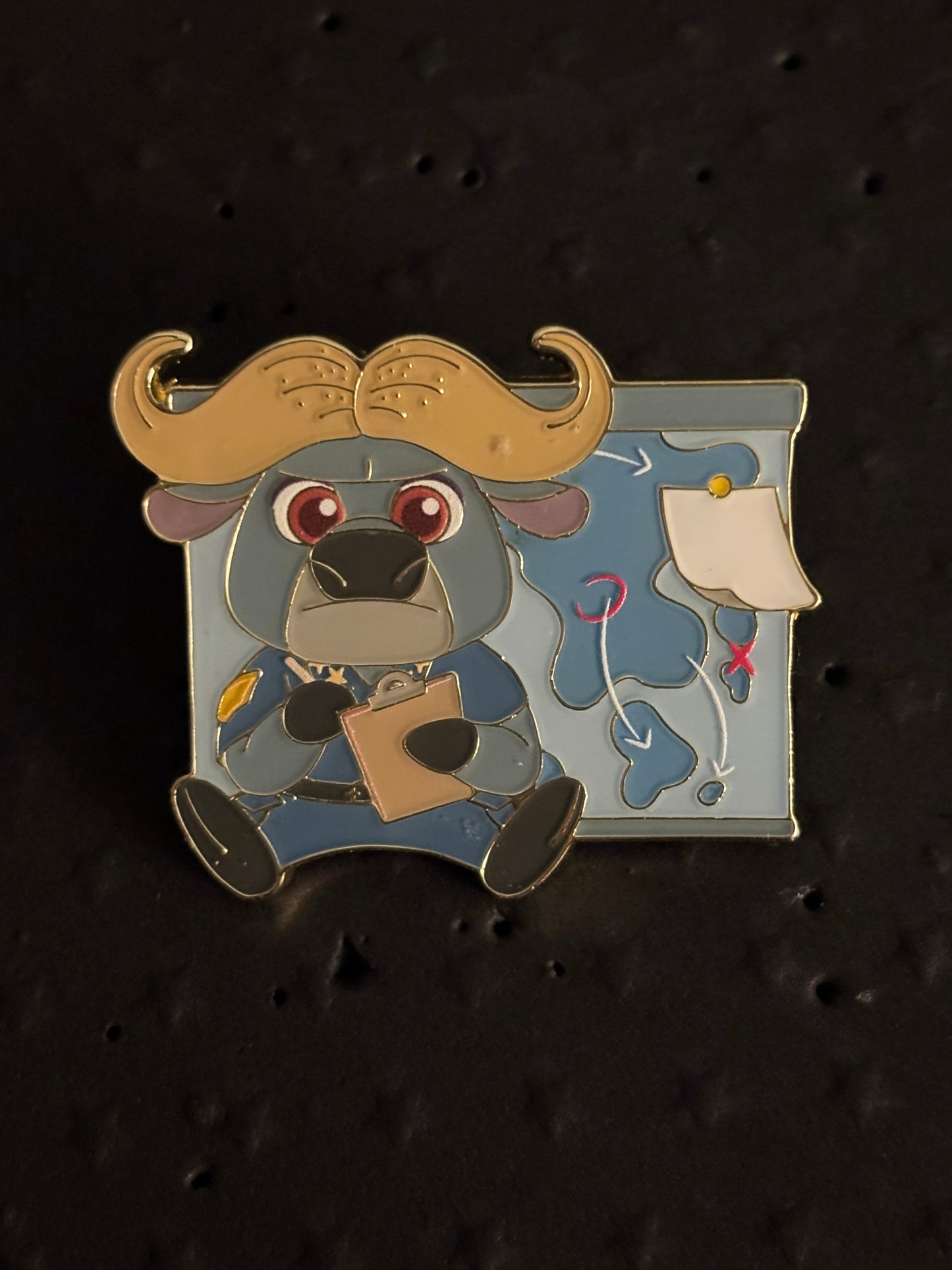 Chief Bogo Zootopia SDL mystery box pin