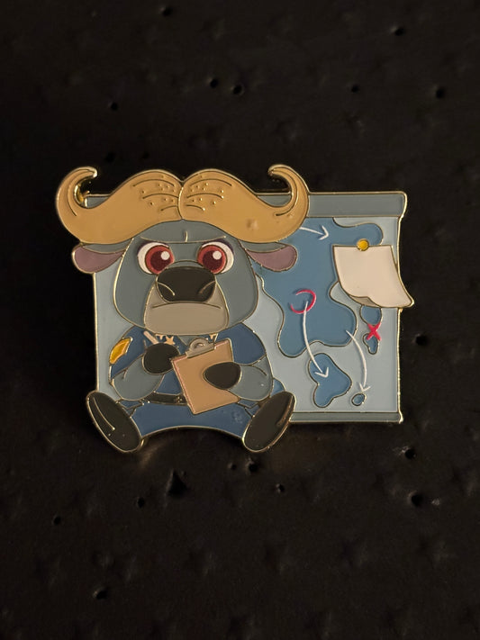 Chief Bogo Zootopia SDL mystery box pin
