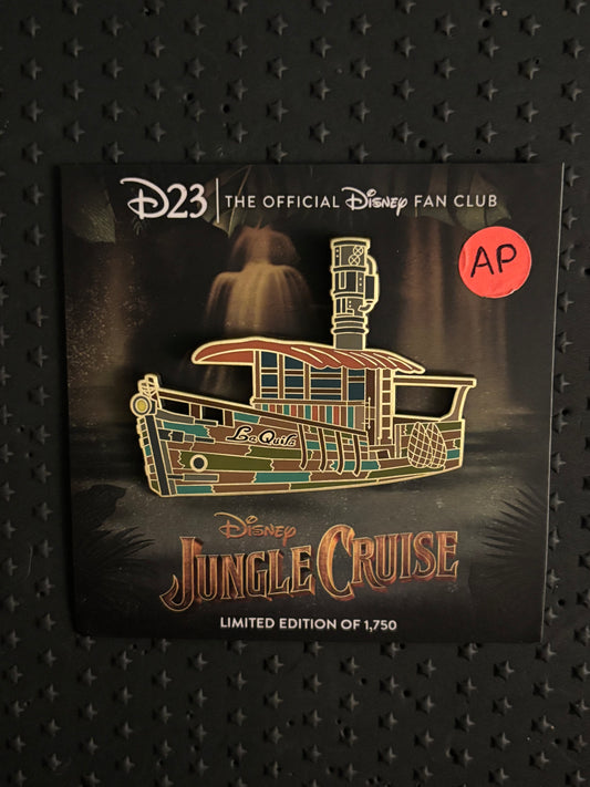 Jungle Cruise D23 Artist Proof pin
