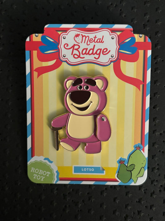 Lotso Toy Story Miniso pin