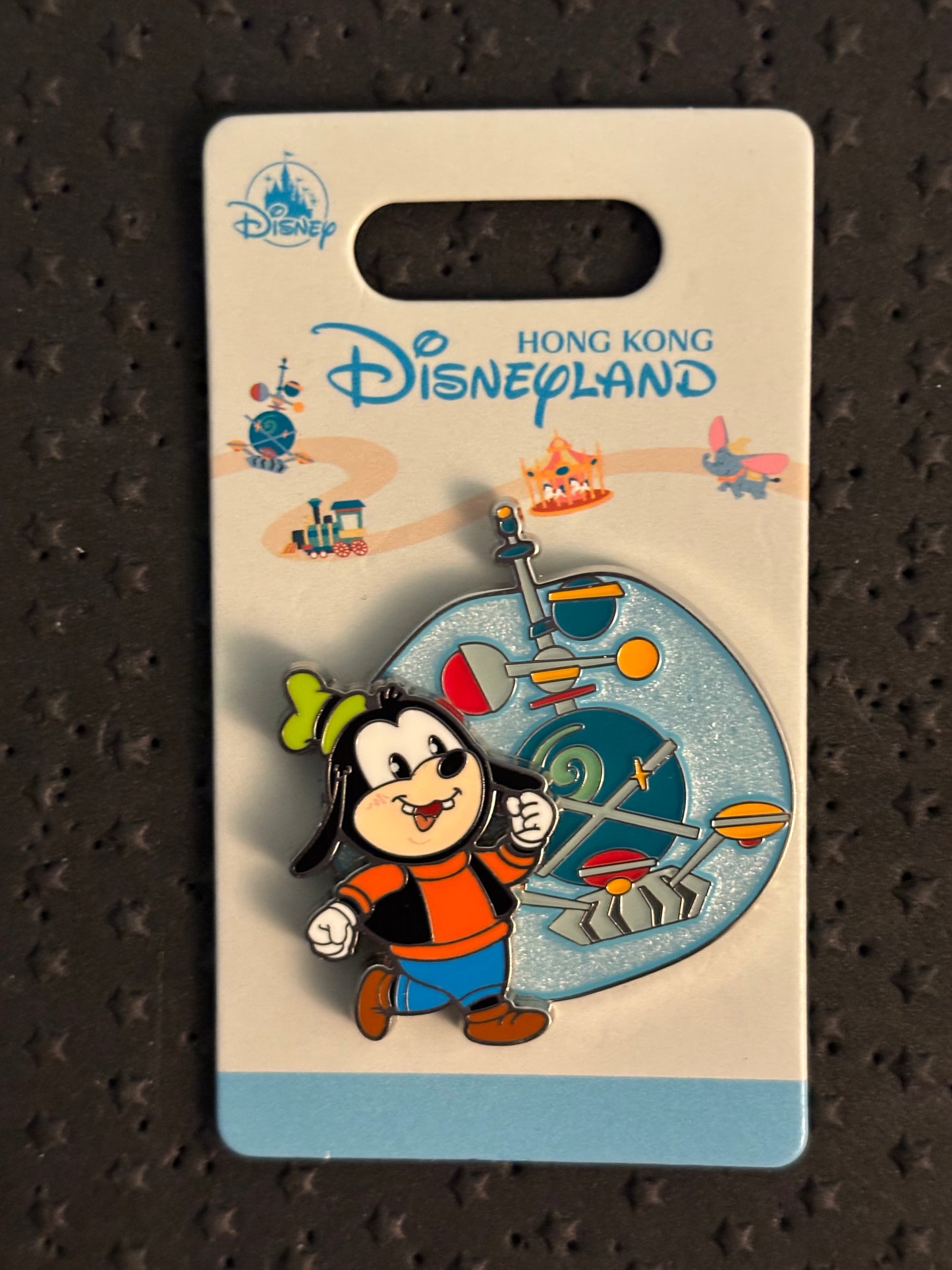 Goofy Tomorrowland Hong Kong pin