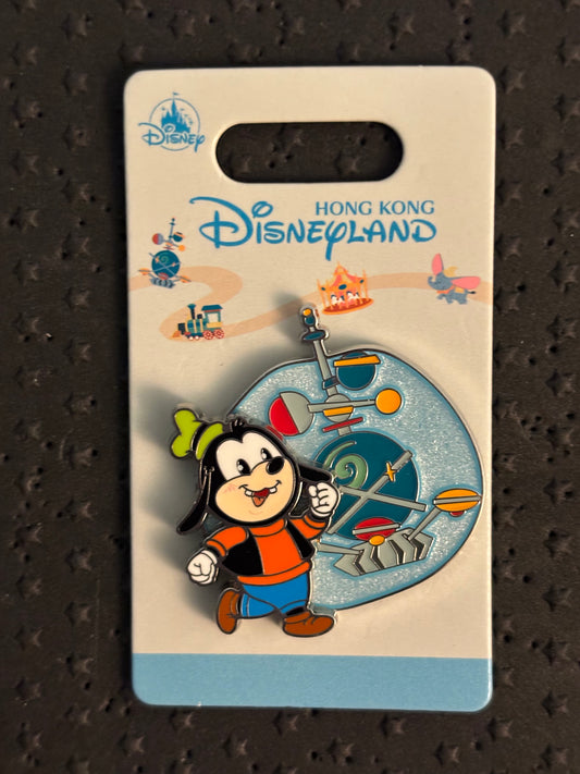 Goofy Tomorrowland Hong Kong pin