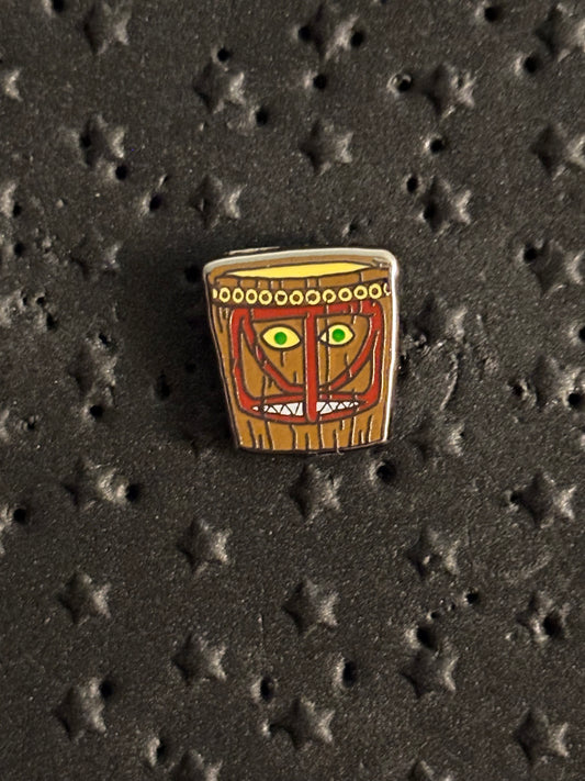 Tiny Kingdom Series 2 DLR Tiki Drum pin