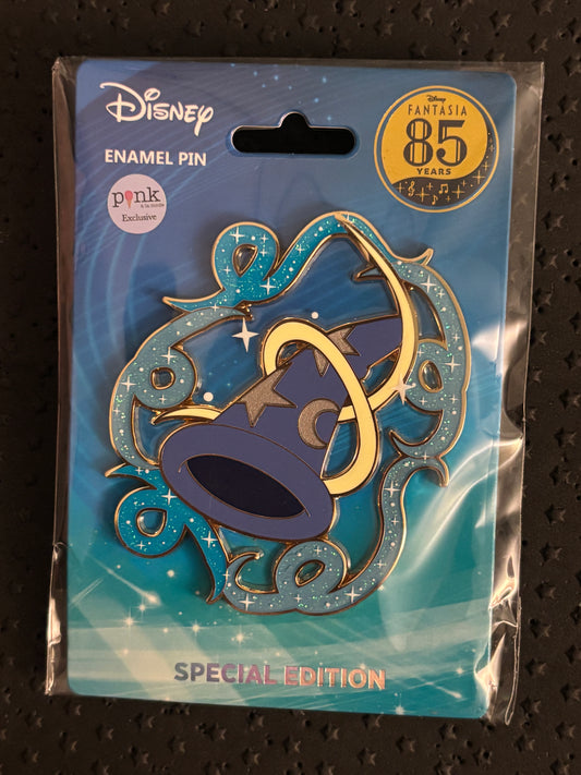 Sorcerer Mickey Hat 85th Anniversary Pink a la Mode pin